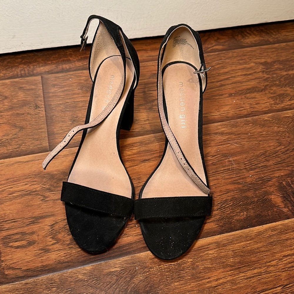 black heels - madden girl
